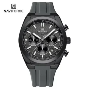 Naviforce Elegante Con Cronografo Gris